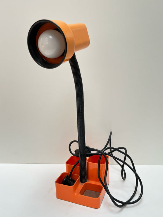 Lampe de bureau orange