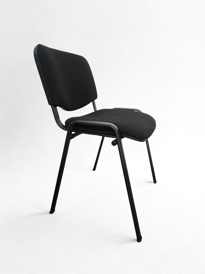 Chaise Bureau - Noir - Tissu