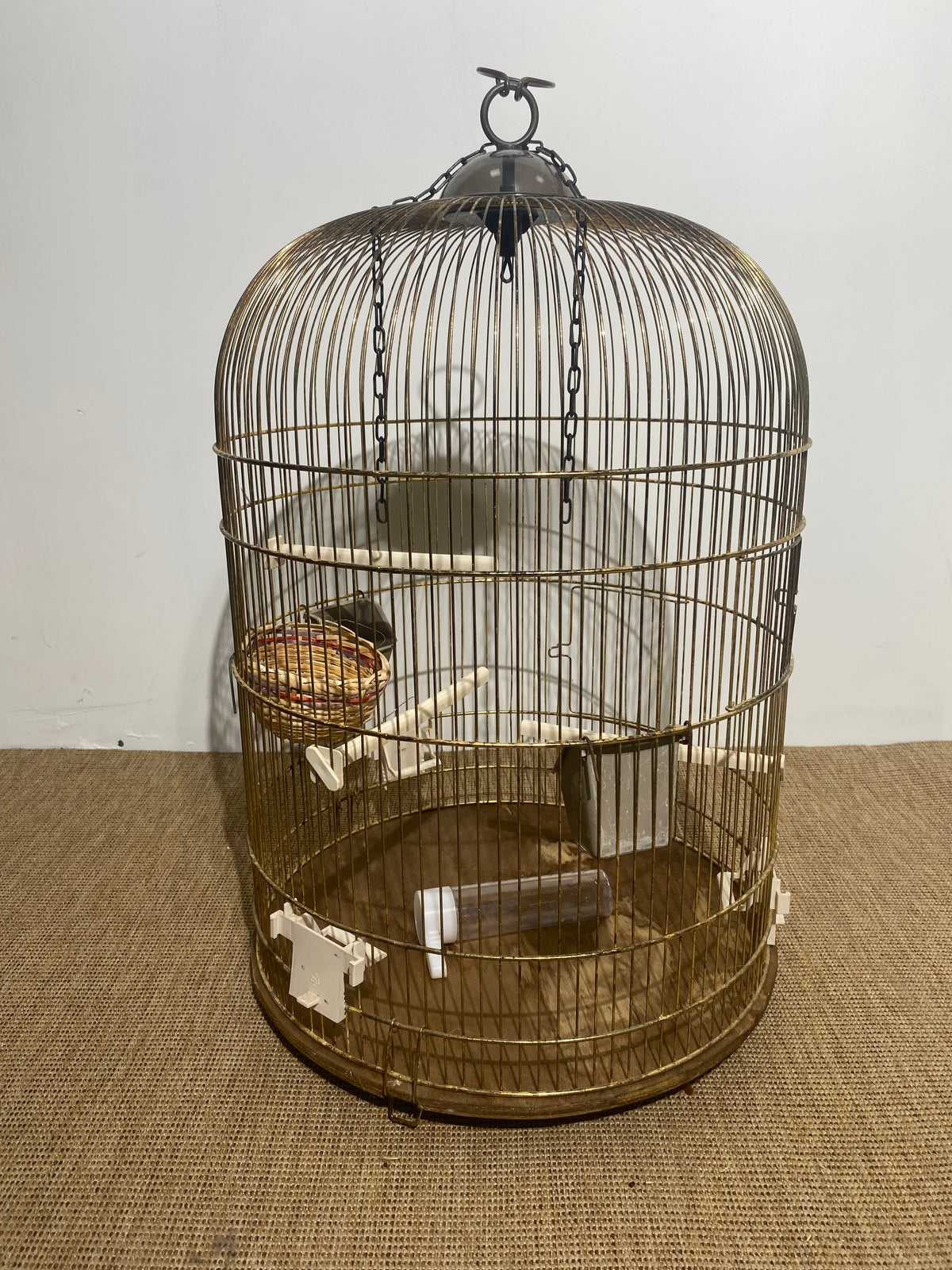 Cage oiseau - Dorée