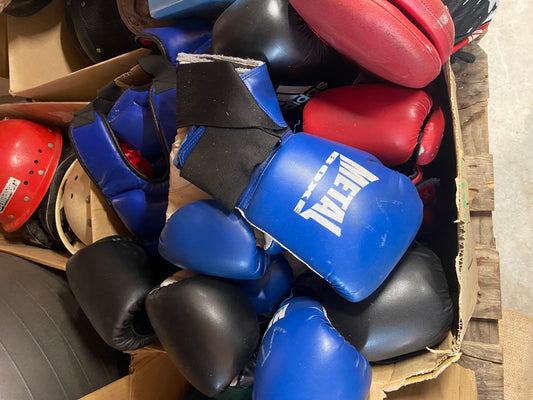 Lots de gants de boxe