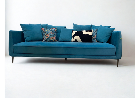 Canapé - Contemporain - Bleu canard