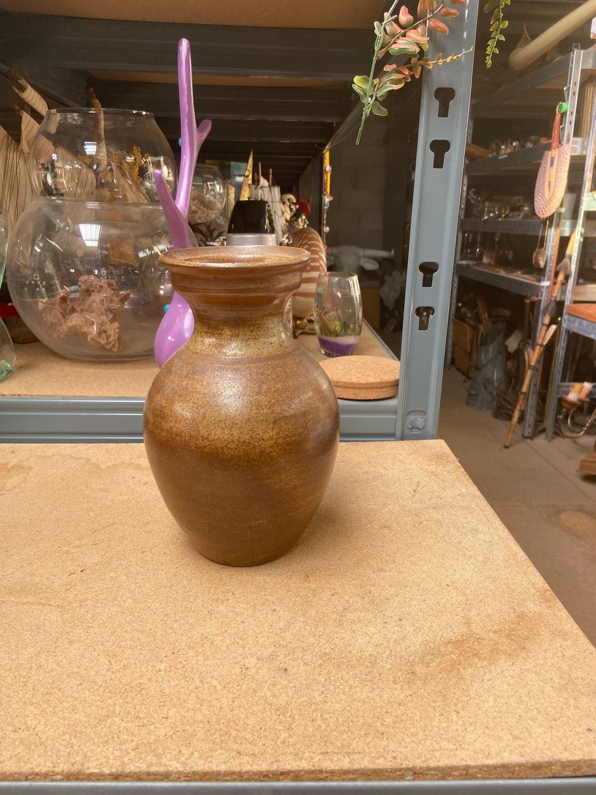 Vase - marron