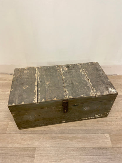 Malle en bois - vintage