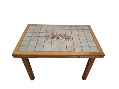 Table à manger - cuisine - Bois & Carrelage