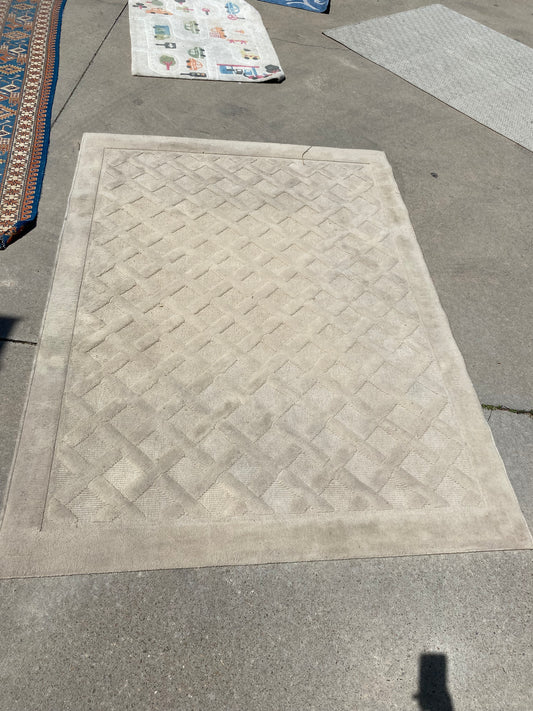 Tapis blanc