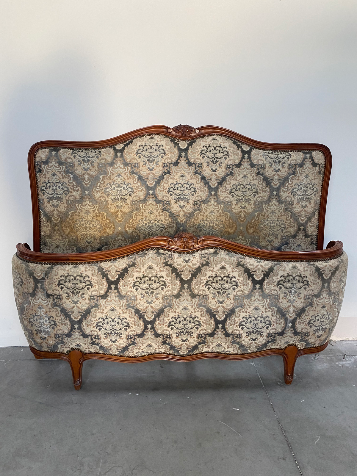 Cadre de lit - Vintage - Tissu