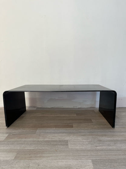 Table basse noire
