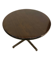 Table ronde - Bois Foncé
