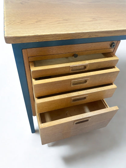 Bureau Droit - Bois - Tiroir