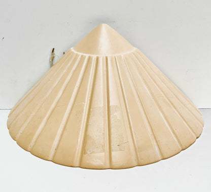 Applique murale en céramique beige