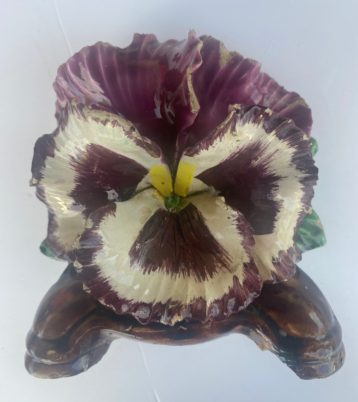 Fleur en céramique - Cimetière