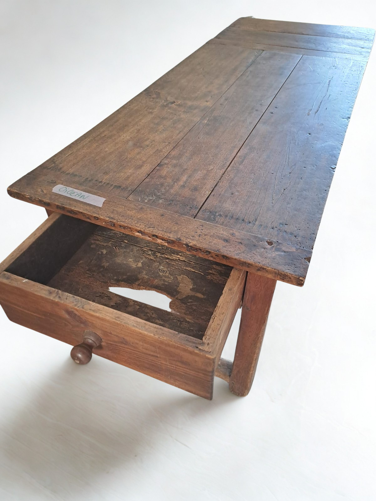 Table de ferme rustique