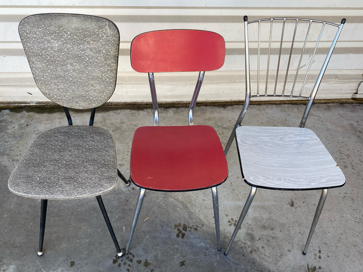 Lot de chaise vintage