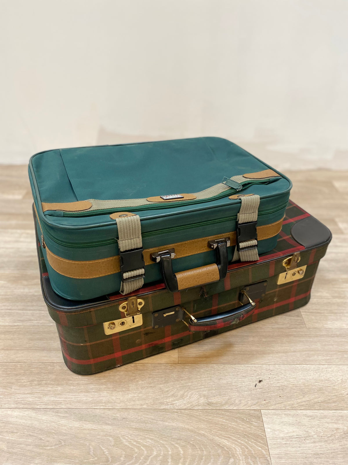 Valise - carreau - souple