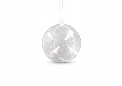 Boules de Noël transparentes