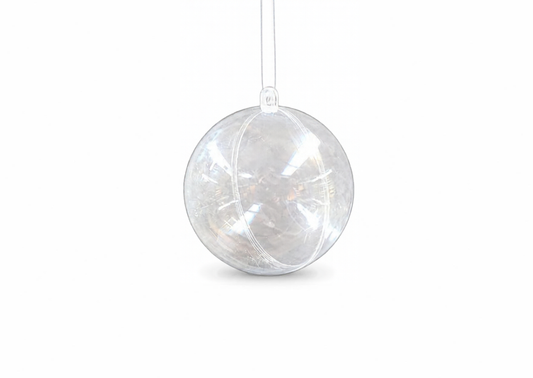 Boules de Noël transparentes