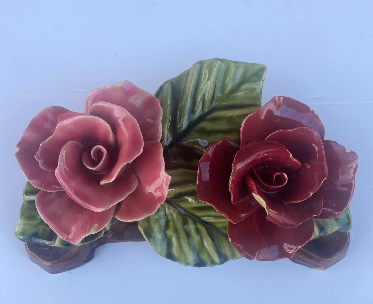 Fleur en céramique - Cimetière