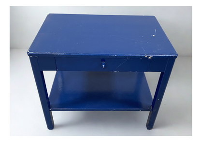 Table d'appoint - Bois - Bleu