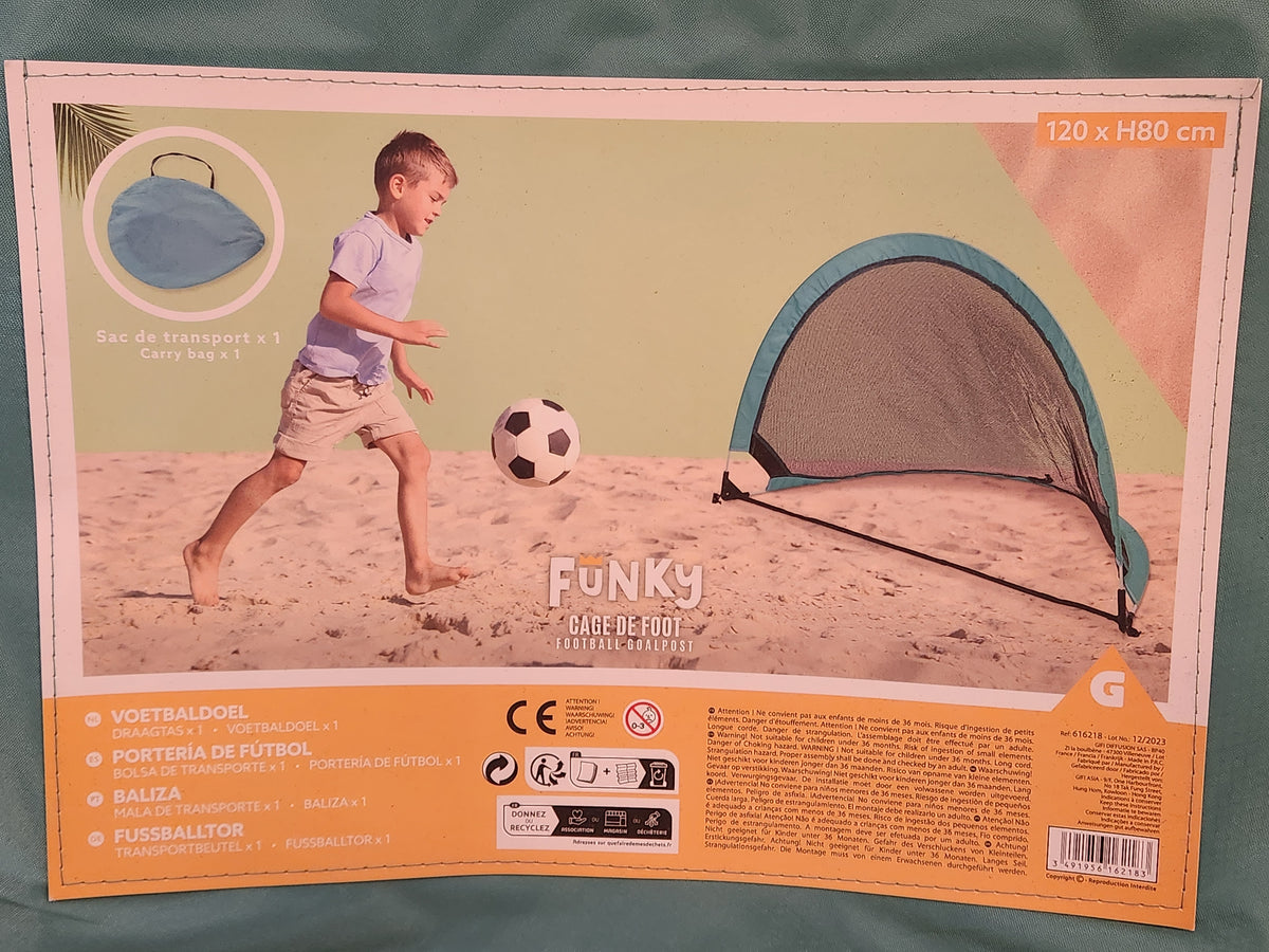Cage de foot pliable pour enfant