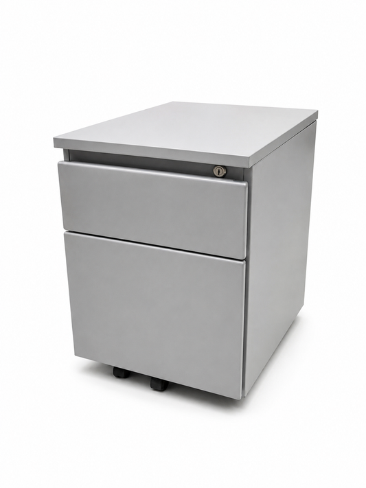 Caisson - bureau gris clair