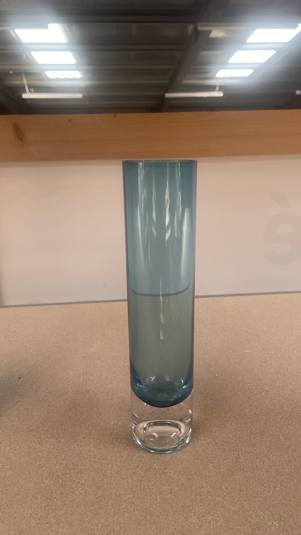 Vase bleu - verre