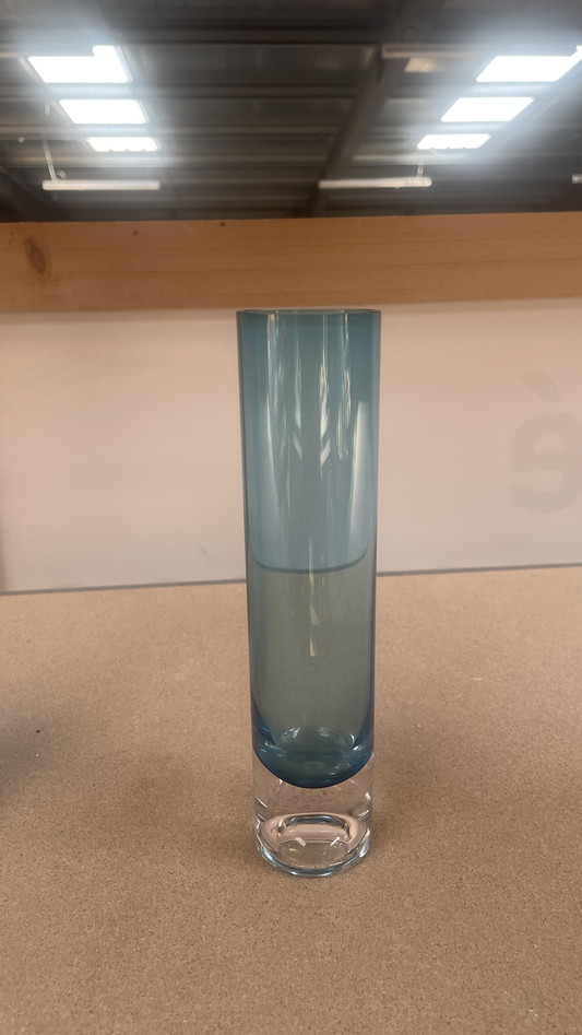 Vase bleu - verre