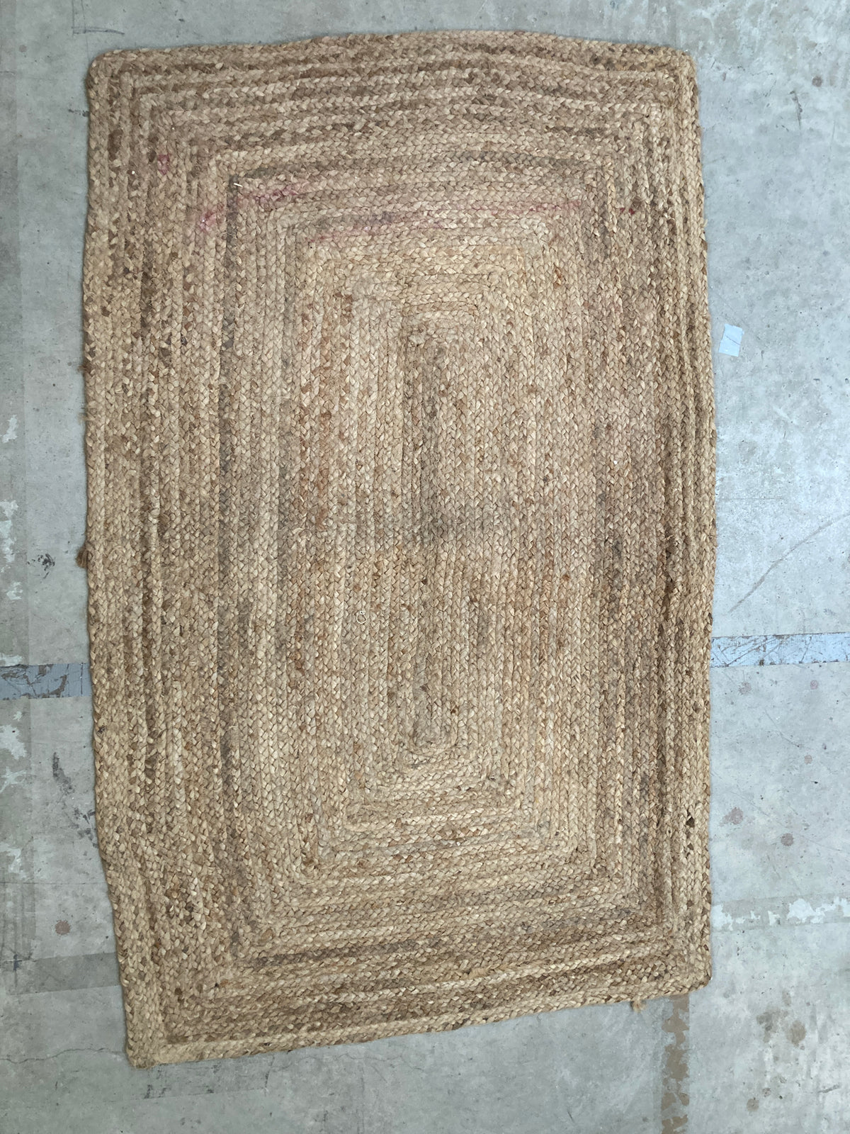 Tapis en jute rectangle