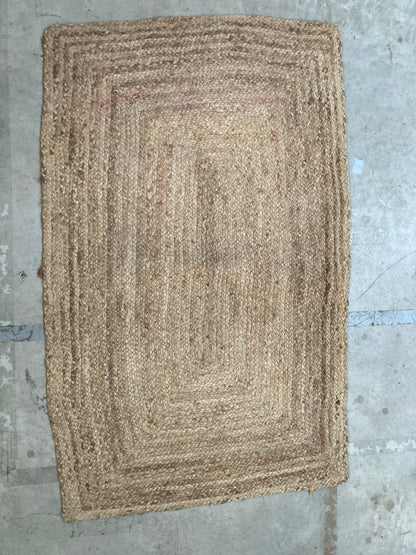 Tapis en jute rectangle