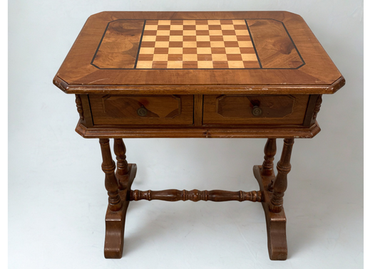 Table échiquier - Tiroir