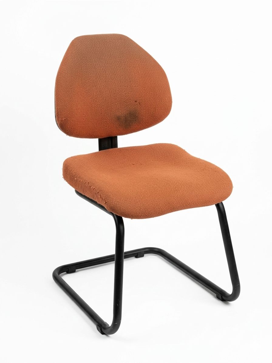 Siège de bureau rouge