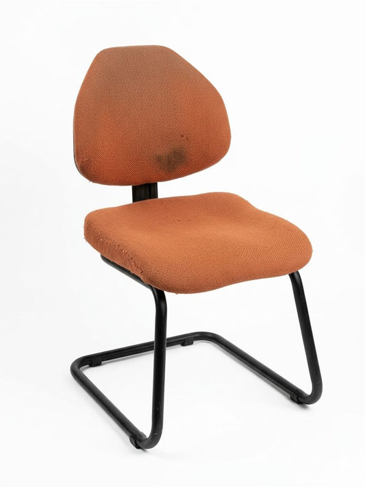 Siège de bureau rouge