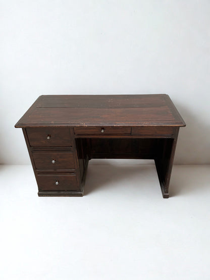 Bureau Déco - Droit - Tiroir - Bois
