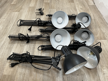 Lampe de bureau noir