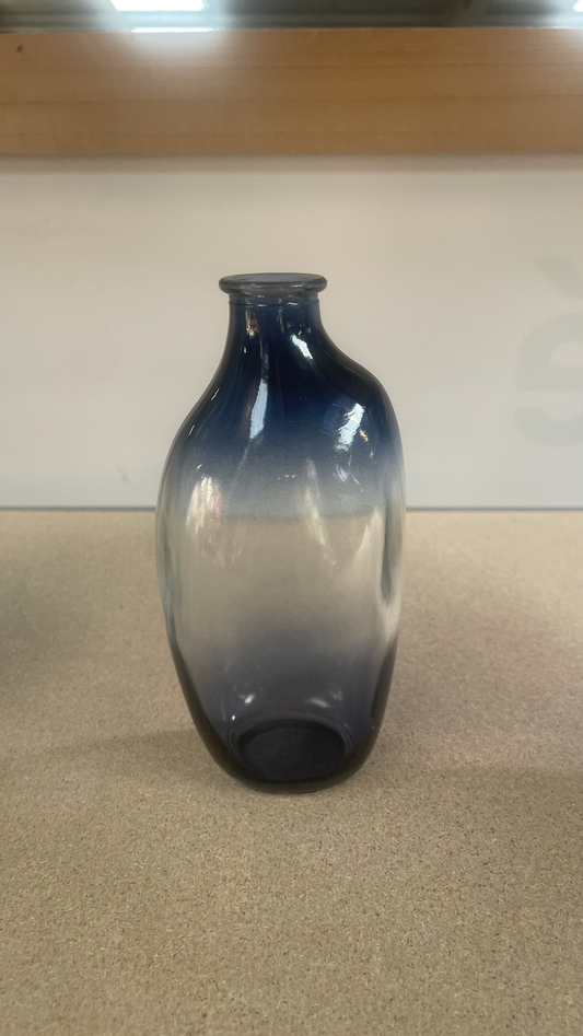 Vase bleu - verre