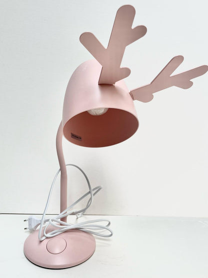Lampe de bureau rose multi oreille interchangable animaux