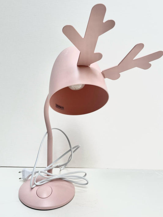 Lampe de bureau rose multi oreille interchangable animaux