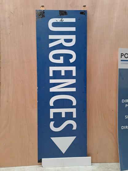 Panneau - Urgences