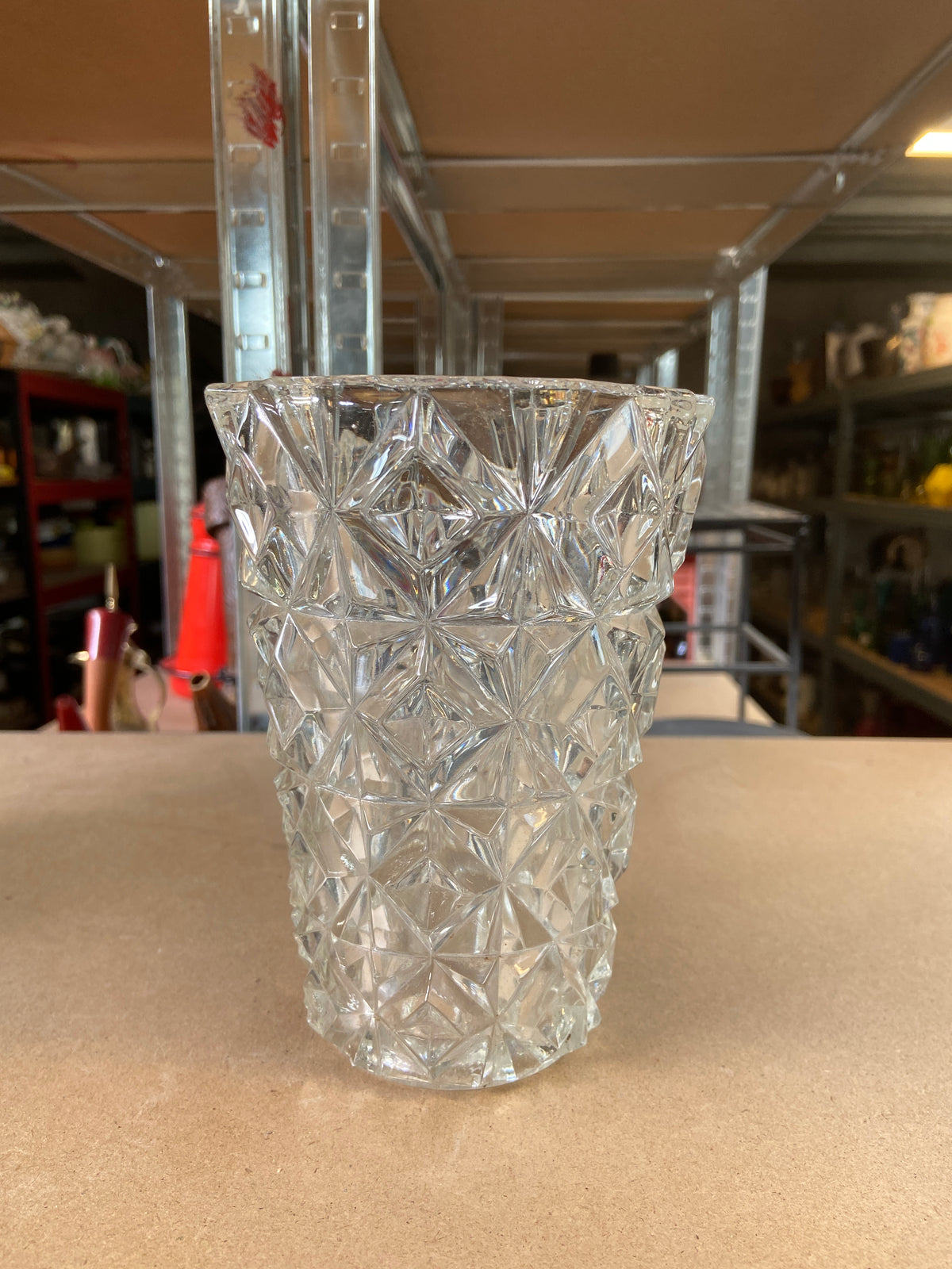 Vase - verre transparent