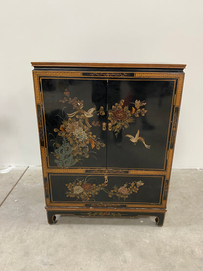 Buffet en bois asiatique