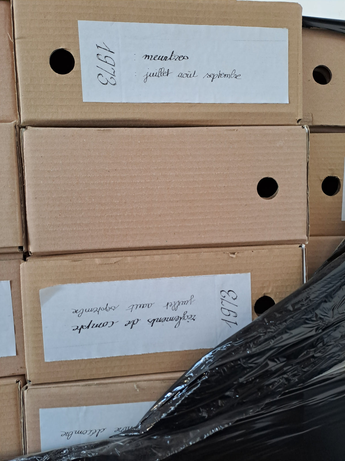 Boîtes archives