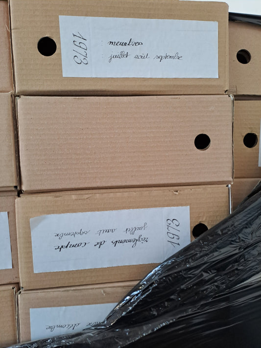 Boîtes archives