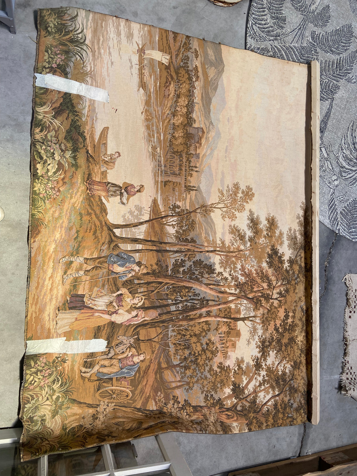Toile tissée
