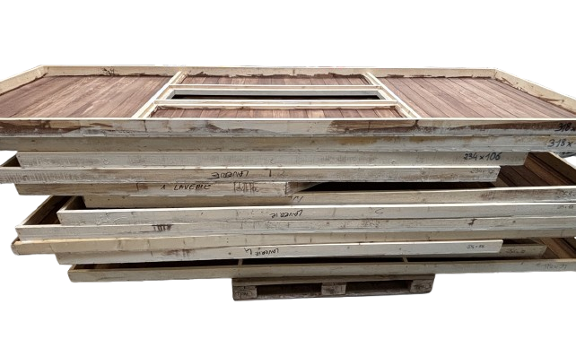 Feuille de décors / porte / fenêtre / sol