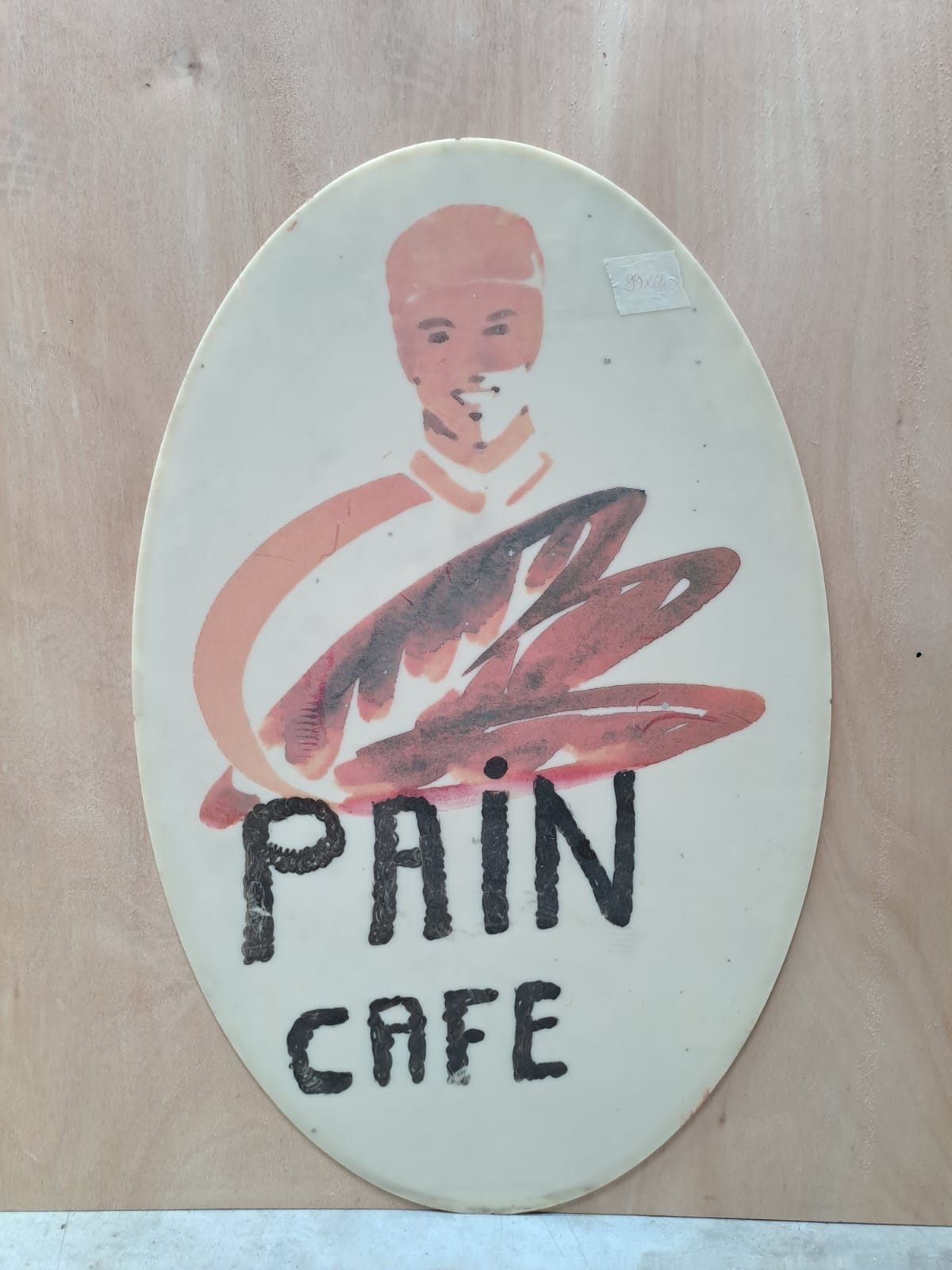 Panneau café
