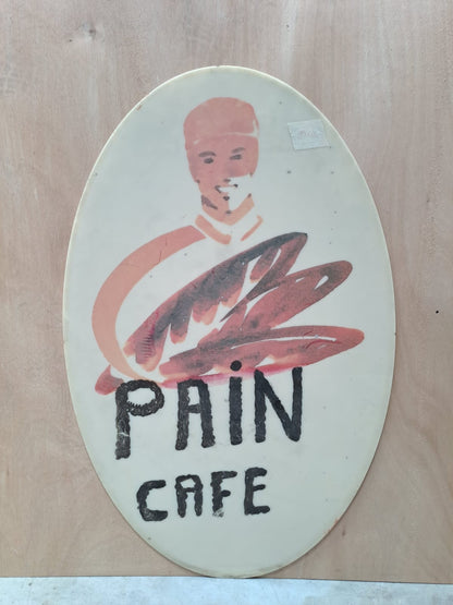 Panneau café