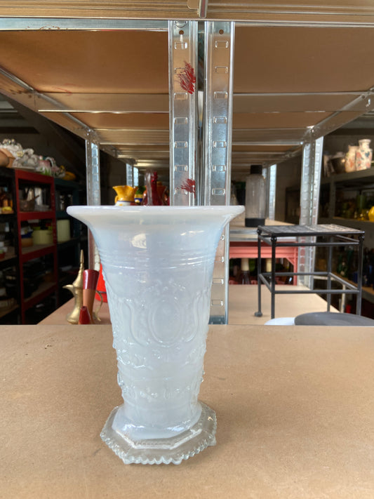 Vase verre translucide