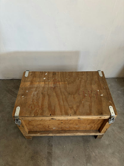 Malle en bois