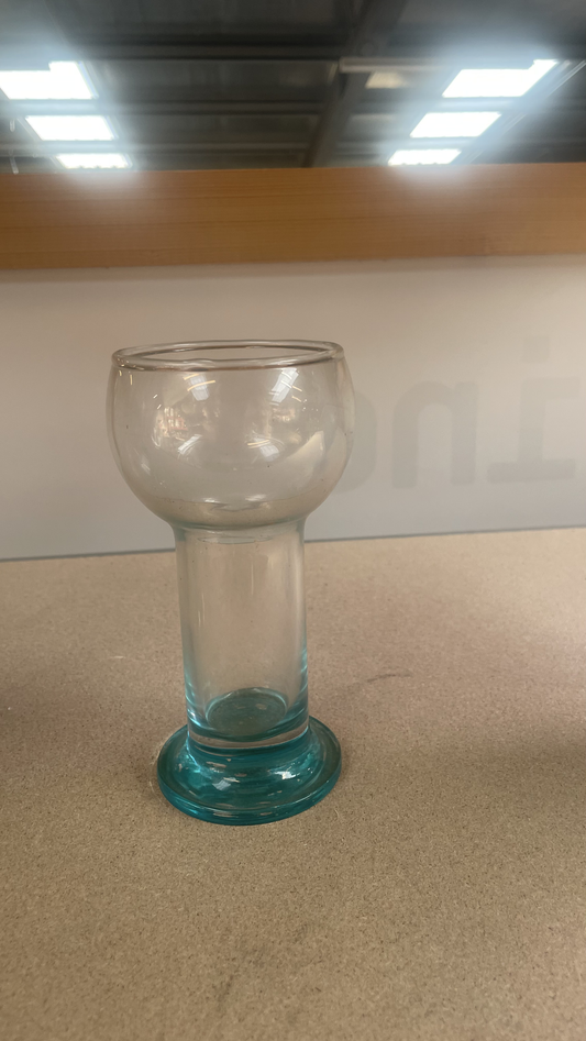 Vase bleu - verre