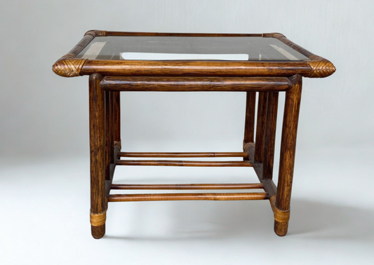 Table Basse - Verre & Bois