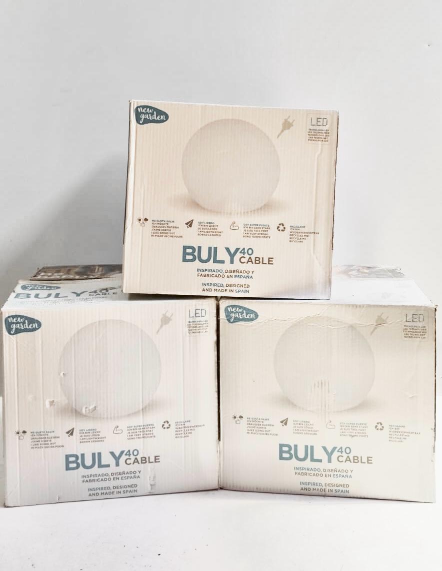 Lampe a led ronde blanche